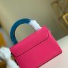 1587714488101029.jpg M56131 LV TWIST 中号手袋 Epi 皮革 LV女士单肩手提包 红色
