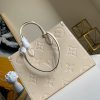 M45081 LV ONTHEGO 手袋 Monogram Empreinte Giant 压纹托特包 白色
