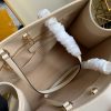 M45081 LV ONTHEGO 手袋 Monogram Empreinte Giant 压纹托特包 白色