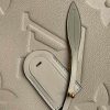 M45081 LV ONTHEGO 手袋 Monogram Empreinte Giant 压纹托特包 白色