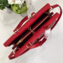 M41738 LV Venus 手袋 LV老花拼色手提包 LV挎包 樱桃红
