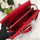 M41738 LV Venus 手袋 LV老花拼色手提包 LV挎包 樱桃红