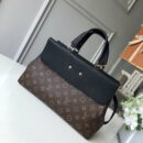 M41737 LV Venus 手袋 LV老花拼色手提包 LV挎包 黑色