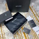 364021 YSL经典中号MONOGRAM图案型女包 圣罗兰挎包 黑色银扣