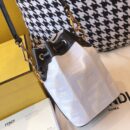 8BS010 Fendi Mon Tresor小号水桶手袋 芬迪迷你水桶包 白色