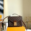 M51187 LV Vintage 手袋 LV女包 Monogram帆布复古邮差包 LV邮差包