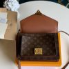 M51187 LV Vintage 手袋 LV女包 Monogram帆布复古邮差包 LV邮差包