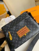 M45214 LV Besace Zippee 手袋 Gaston Labels 限量版系列邮差包 黄色