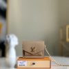 M69204 LV MYLOCKME 迷你链条包 LV单肩斜挎手拿包 灰褐色