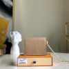 M69204 LV MYLOCKME 迷你链条包 LV单肩斜挎手拿包 灰褐色
