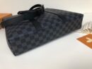 N40000 LV Anton Tote 手袋 Damier Graphite涂层帆布男士公文包