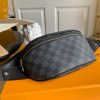 N40362 LV CAMPUS 腰包 Damier Graphite 涂层帆布男包 LV腰包
