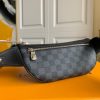 N40362 LV CAMPUS 腰包 Damier Graphite 涂层帆布男包 LV腰包
