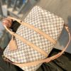 N48223 LV Keepall 45 旅行袋 LV Damier帆布行李旅行包