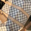 N48223 LV Keepall 45 旅行袋 LV Damier帆布行李旅行包