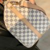 N48223 LV Keepall 45 旅行袋 LV Damier帆布行李旅行包