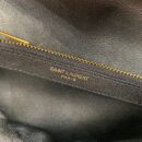 487213 YSL圣罗兰经典中号monogram黑色小羊真皮链条包 黑色金扣