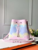 M45124 LV NEONOE 中号手袋 日本绞染工艺女包 粉色