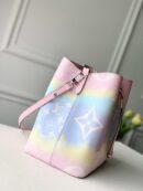 M45124 LV NEONOE 中号手袋 日本绞染工艺女包 粉色