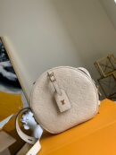 M45276 LV Boite Chapeau Souple 手袋 LV圆饼包 奶白色