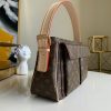 M51163 LV Monogram Bibashite MM中号手袋 LV中古包