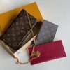 M61276 LV POCHETTE FELICIE 手袋 LV三合一链条包 LV三件套
