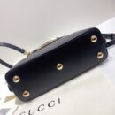 621220 Gucci 马衔扣1955系列小号手提包 Gucci牛皮贝壳包 黑色