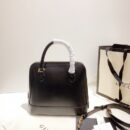 621220 Gucci 马衔扣1955系列小号手提包 Gucci牛皮贝壳包 黑色