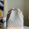 1597715693428385.jpg N42222 LV Noé 手袋 Damier Azur 帆布水桶包