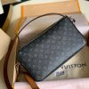 M69688 LV VOLGA ON STRAP 手袋 2020秋冬系列Patchwork 拼贴相机包