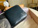 M45457 LV MULTIPOCKET 邮差包 Monogram Eclipse 帆布男包