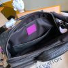 M45457 LV MULTIPOCKET 邮差包 Monogram Eclipse 帆布男包