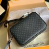 M45457 LV MULTIPOCKET 邮差包 Monogram Eclipse 帆布男包
