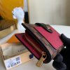 1599014940441457.jpg N60381 LV JULIETTE 钱夹 Damier Ebene 涂层帆布钱包 酒红色