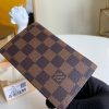 1599014940677584.jpg N60381 LV JULIETTE 钱夹 Damier Ebene 涂层帆布钱包 酒红色