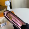 N60380 LV JULIETTE 钱夹 Damier Ebene 涂层帆布钱包 奶白色