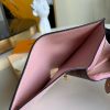 N60380 LV JULIETTE 钱夹 Damier Ebene 涂层帆布钱包 奶白色