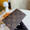 M69433 LV JULIETTE 钱夹 经典Monogram 帆布钱包 酒红色
