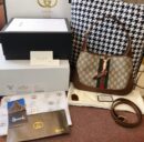 636706 Gucci Jackie 1961系列小号手袋 Gucci女士手提单肩包