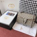 400249 Gucci Dionysus系列小号GG肩背包 Gucci酒神包 驼色