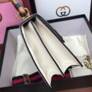 448075 Gucci Dionysus 系列皮革手提包 Gucci竹节酒神包 白色