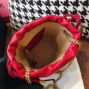 575163 Gucci GG Marmont系列迷你水桶包 Gucci圆筒包 红色
