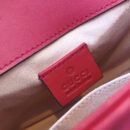 547260 Gucci GG Marmont系列迷你手提包 绗缝V型皮革 芙蓉红