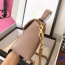 547260 Gucci GG Marmont系列迷你手提包 绗缝V型皮革 裸色
