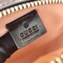 550154 Gucci GG Marmont系列圆形迷你肩背包 古驰圆饼包 黑色