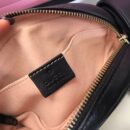 476434 Gucci GG Marmont系列绗缝皮革腰包 古驰腰包 黑色