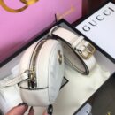 476434 Gucci GG Marmont系列绗缝皮革腰包 古驰腰包 白色
