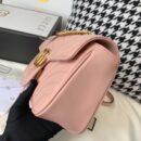 443497 Gucci GG Marmont系列小号绗缝肩背包 Gucci酒神包 粉色