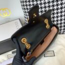 443497 Gucci GG Marmont系列小号绗缝肩背包 Gucci酒神包 黑色