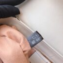 602204 Gucci 1955马衔扣肩背包 Gucci马鞍包 白色复古格织纹皮革